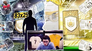ROAD TO THE FINAL PACKED IN 25 x 83+ PACKS! INSANE BASE ICON! FIFA 21 Ultimate Team