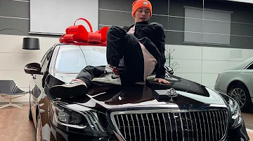 Даня Милохин стал обладателем черного мерседес Майбах за 10 миллионов рублей