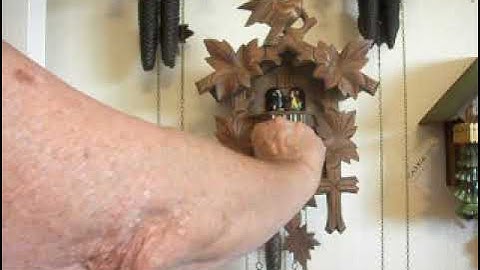 Musical 1 day cuckoo clock