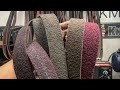 Surface Condition Scotch Bright Belts Why You Need Them In Your Life For Knife Making 