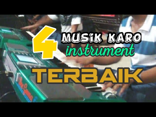 MUSIK KARO Instrumen keyboard full album class=