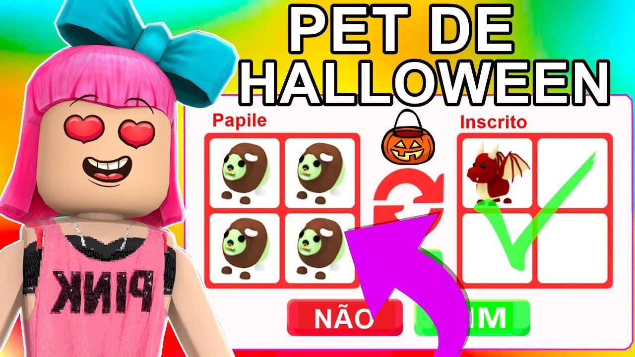 So Posso Trocar Pets De Halloween No Adopt Me Nova Atualizacao - copiando roupas de todo mundo no fashion famous roblox youtube