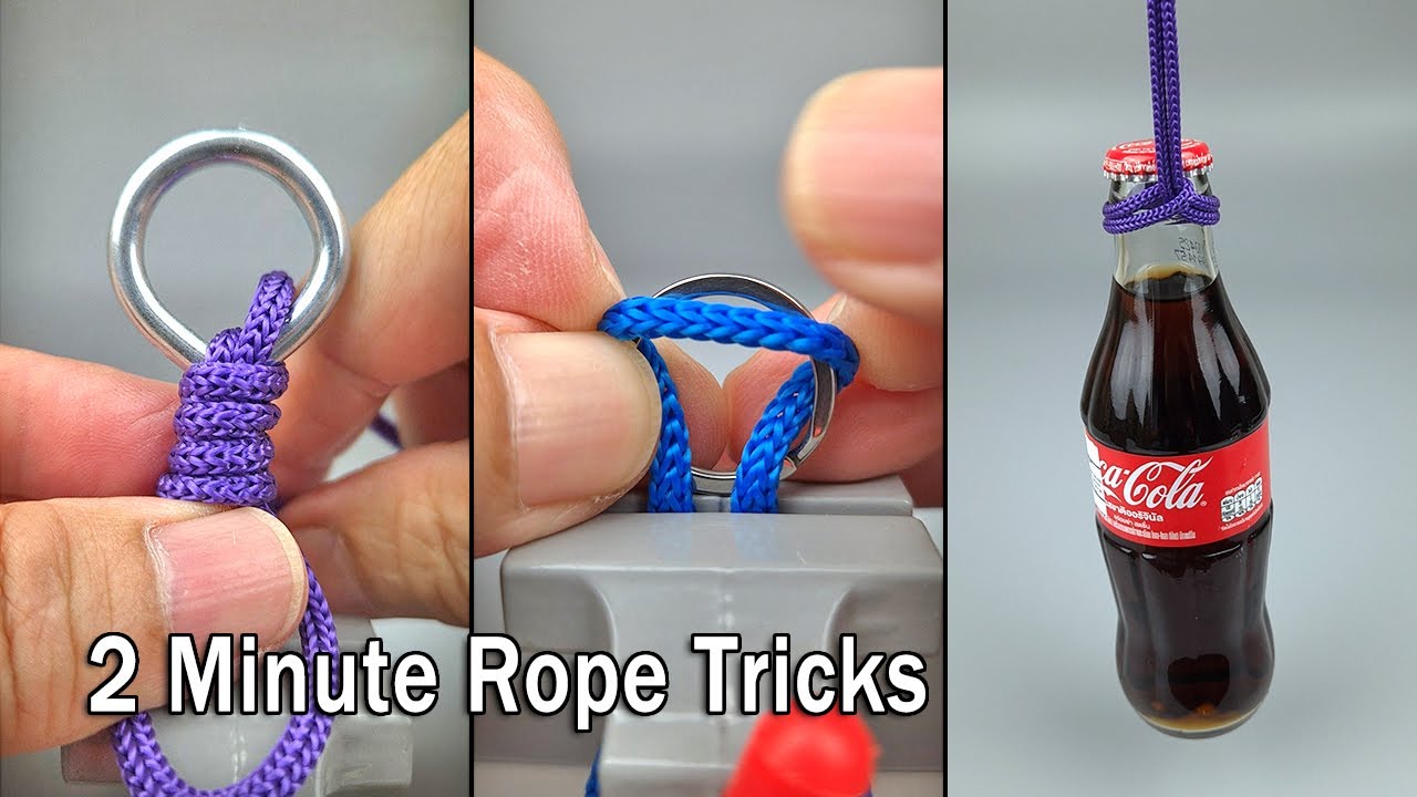 2 Minute Rope Tricks #49 - YouTube