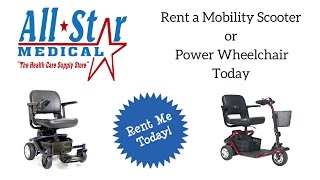 Mobility Scooter/Power Wheelchair Rentals