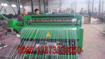 China factory manufacturer supply fully automatic welded wire mesh roll making machine