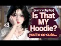 Assertive gf finds you asleep in her hoodie sweet relationship reassurance asmr rp