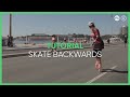 How to skate BACKWARDS Inline skating tutorial