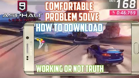 🔥Asphalt 9 Legends For Android |your Device is not Compatible Problem Fix |Asphalt 9 Legend APK+OBB