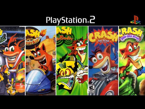 Crash Bandicoot Games for PS2