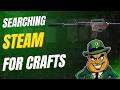 Searching Steam For Stickers / Crafts!