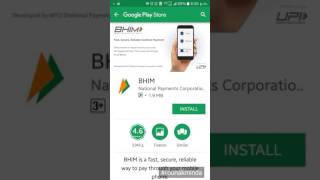BHIM Application  Installation -Launched By PM Narendra Modi screenshot 3