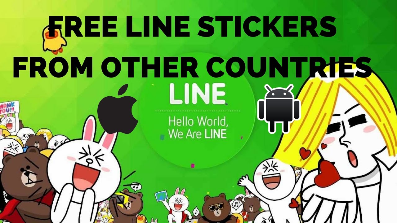 โหลด สติ๊กเกอร์ ไลน์ ฟรี ios 2022 New How to get LINE STICKERS for FREE? New Method in description IOS/ANDROID VPN Update sept 2016