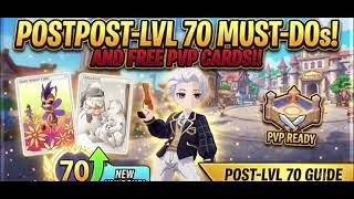 MUST DO After Level 70! (FREE PvP Cards Guide)โ : Ragnarok The New World