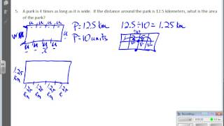 December 17   Module 2   Lesson 29   Solving Multi Step Word Problems Involving Perimeter and Area