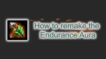 How to remake the Endurance Aura Effect in Unity 2018