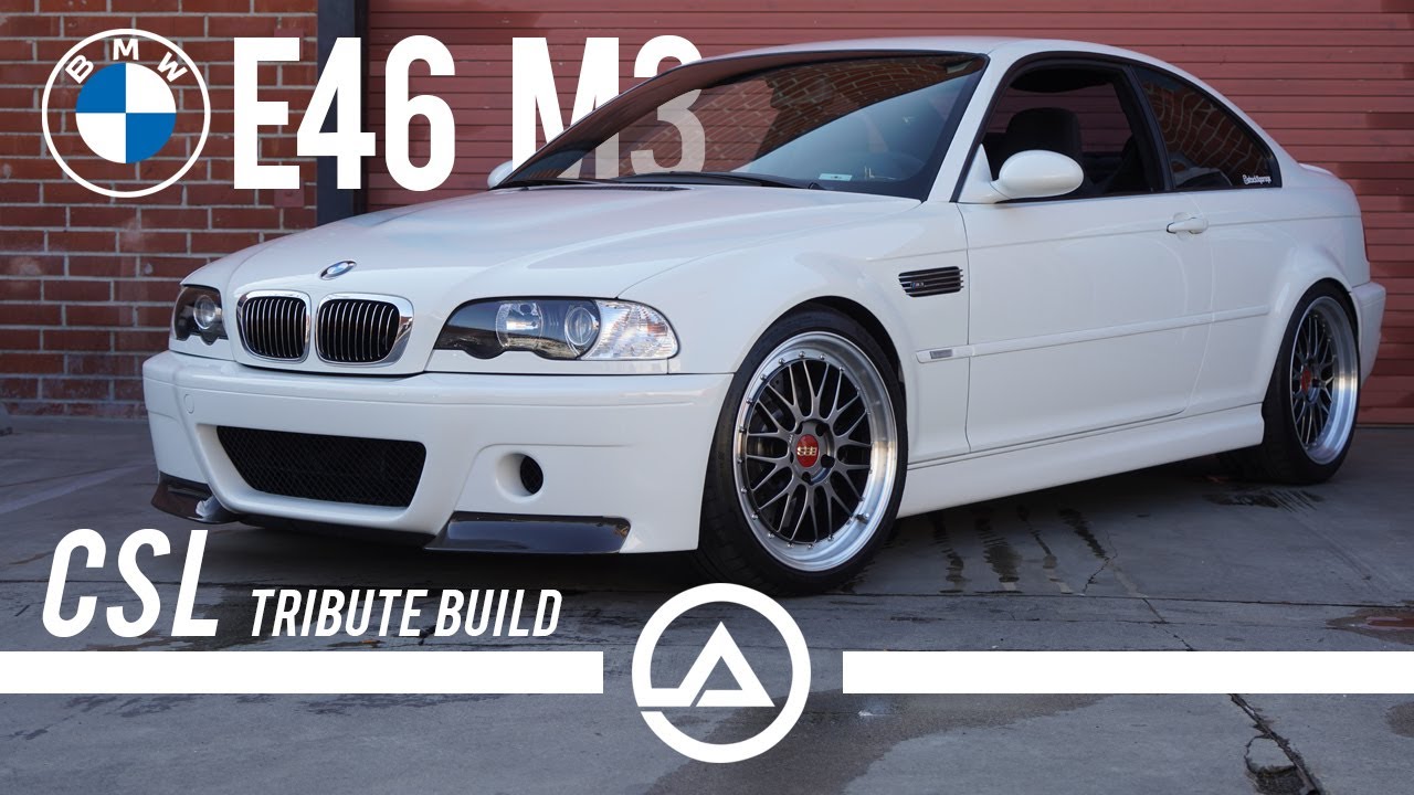 This La Owner Shows Off His Respectable Bmw E46 M3 Csl Tribute This La Owner Shows Off His Respectable Bmw E46 M3 Csl Tribute
