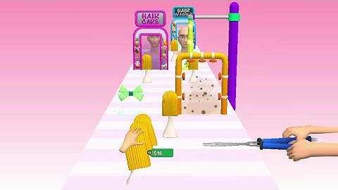 WIG MAKER ALL LEVELS GAMEPLAY | ALL LEVELS  8 - 9