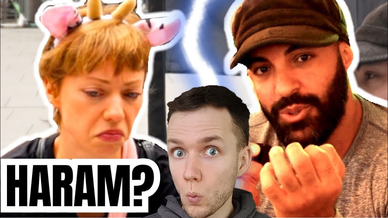 Wie man MOSLEMS widerlegt: DIE MILITANTE VEGANERIN vs MUSLIM - Religion zerklatscht von Logik