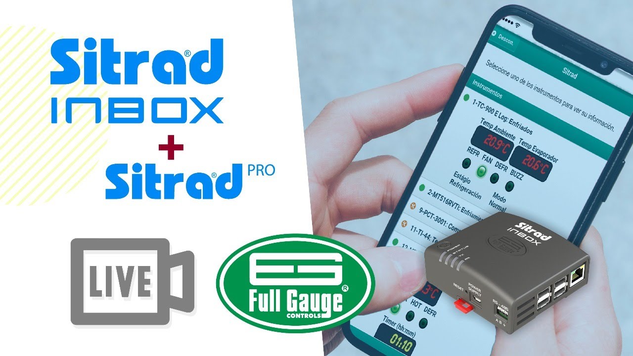 Sitrad Pro parte IV + Sitrad InBox