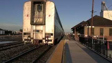 The Calif. Zephyr in Ft. Morgan on 08SEPT2025
