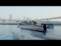 Flying on board new foiler powerboat by enata