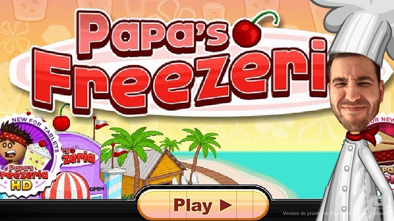 SOY EL MEJOR HELADERO DEL MUNDO | PAPA'S🍒  FREEZERIA