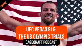 UFC Vegas 91 & US Olympic Wrestling Trials @ufc | Cagecraft Podcast