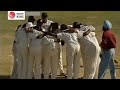 Indias famous test victory vs westindies  last innings wickets  port of spain 2002