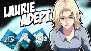 Laurie Adept - Sobrevivendo apenas com PERKS INICIAIS! - Dead by Daylight | Flyrie