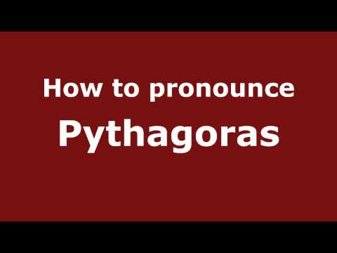 How to Pronounce Pythagoras - PronounceNames.com