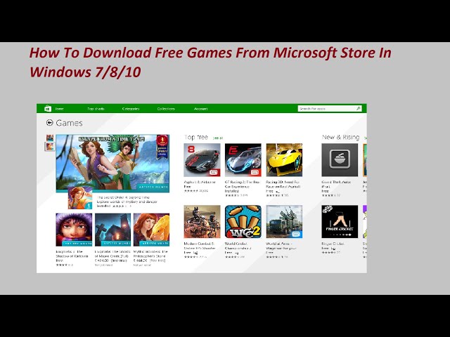 Top 7 Free Games For Windows 8.1 That Are Found In The Store