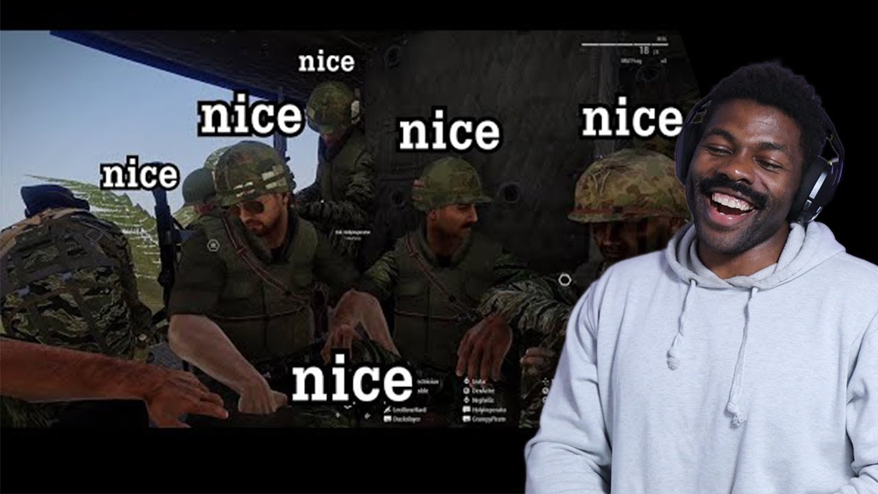 Random Arma 3 Vietnam Bullshittery | The Chill Zone Reacts