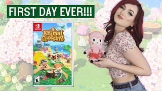 Animal Crossing New Horizons ➼ First Impressions & Unboxing! 🍒
