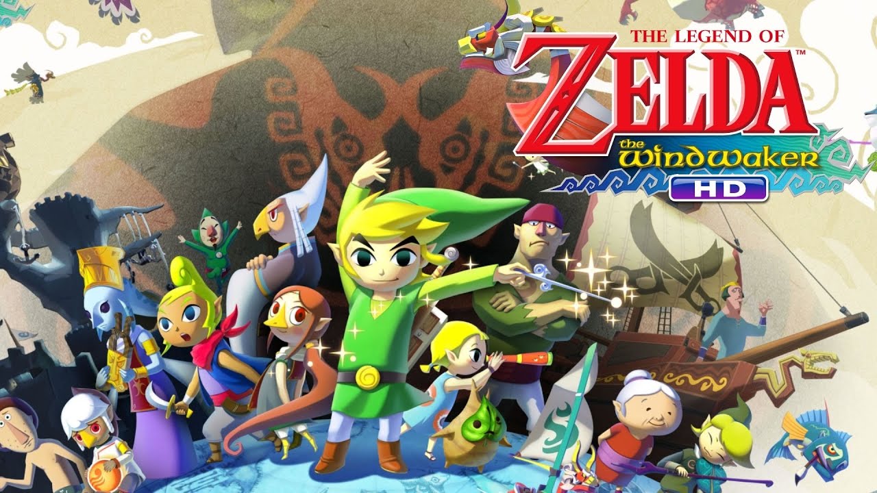 The Legend Of Zelda - The Wind Waker HD Wii U Box Art Cover by