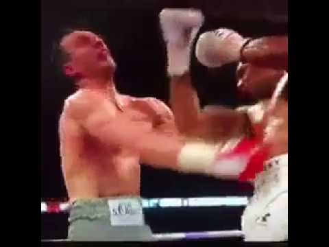 WATCH: Anthony Joshua's uppercut nearly takes off Wladimir Klitschko's head