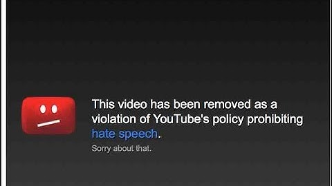 Youtube Implements A New Hate Speech Policy