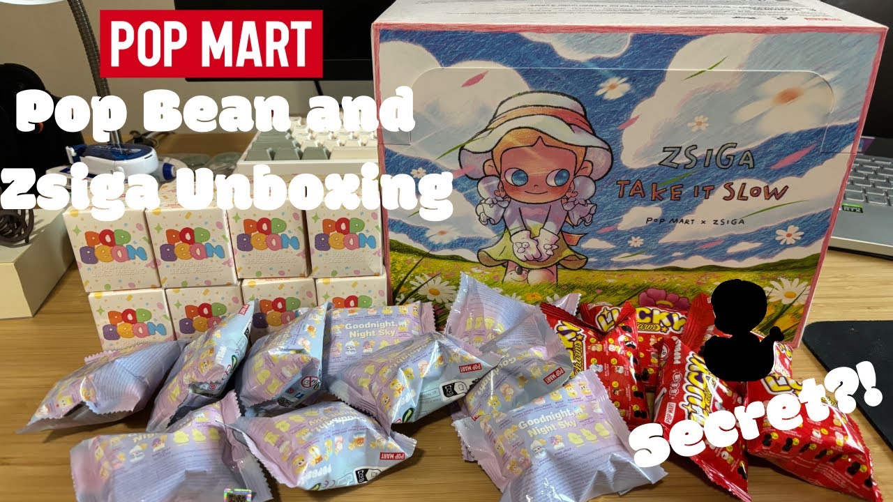 Распаковка конфет Popmart Beans и напитка Zsiga Take It Slow + советы по приготовлению + секрет!!