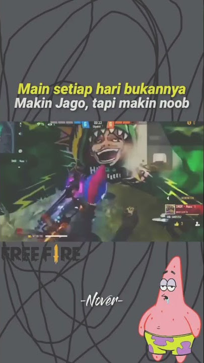 STORY WA FF 30 DETIK 🤡 MAIN SETIAP HARI BUKANNYA MAKIN JAGO, TAPI MAKIN NOOB:)🔥😈#Short