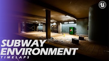 Max Payne game Environment - Subway Modular | Time-lapse | 90