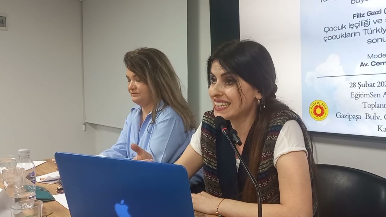 Filiz Gazi; “Çocuk işçiliği ve suça sürüklenen çocukların Türkiye'deki karşılığı ve sonuçları” 