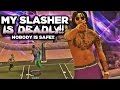 NBA 2K17 MyPARK - NOBODY IS SAFE! My Slasher Is DEADLY! Contact Dunks For Days!