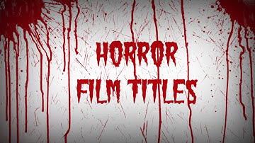 How to create a HORROR FILM TITLES in KineMaster | KineMaster Tutorials | Tech Share Tamil