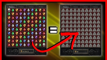 How To Turn Random Perfect Gems Into DOZENS of Jah Runes - Diablo 2 Resurrected