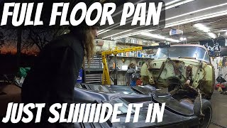 Full Floor Pan Replacement At Home  Fast, Cheap and Easy On Your Classic Car!