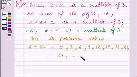 Find  Missing Digit using Divisibility Test_Maths_Class-8