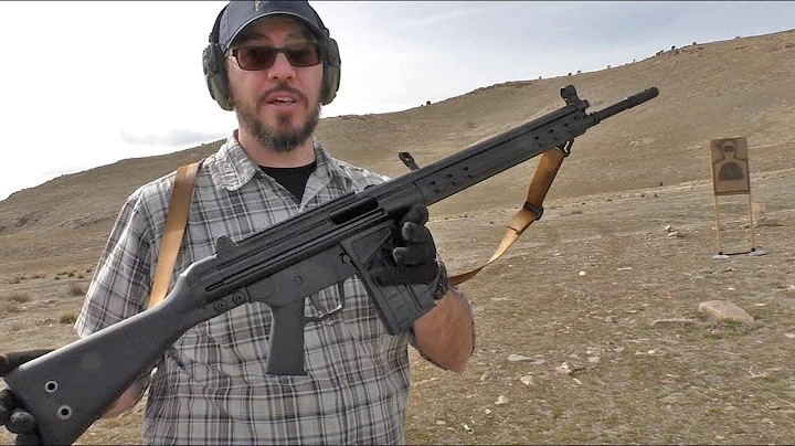 Shooting the C308 Battle Rifle from Century Arms (CETME, H&K G3)