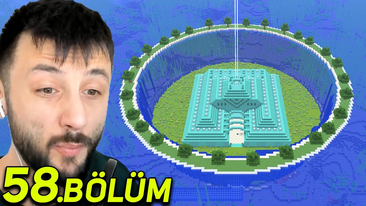 Sonunda DENİZ TAPINAĞI BİTTİ (60 Saat Sürdü) 🤨 MİNECRAFT 2026 - 58.Bölüm