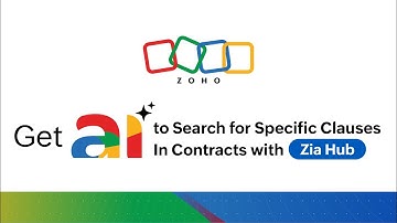 Search Inside Contracts and Legal Documents with Zia Hubs
