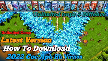 Unlimited Trops Attack APK Download Virsion || Coc Hack Version Download link