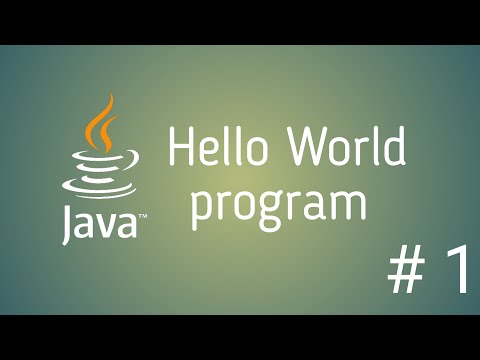Java Hello world program | First Java Program| hoe to compile and run java program.